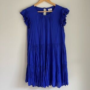 Wilfred Sidonie Dress in royal blue 🌀 • Aritzia • Size Small